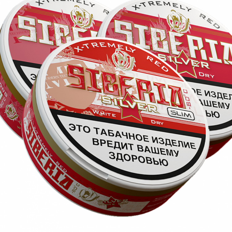 Жевательный табак SIBERIA SLIM Red 13г (НЕ ВНОСИТЬ)