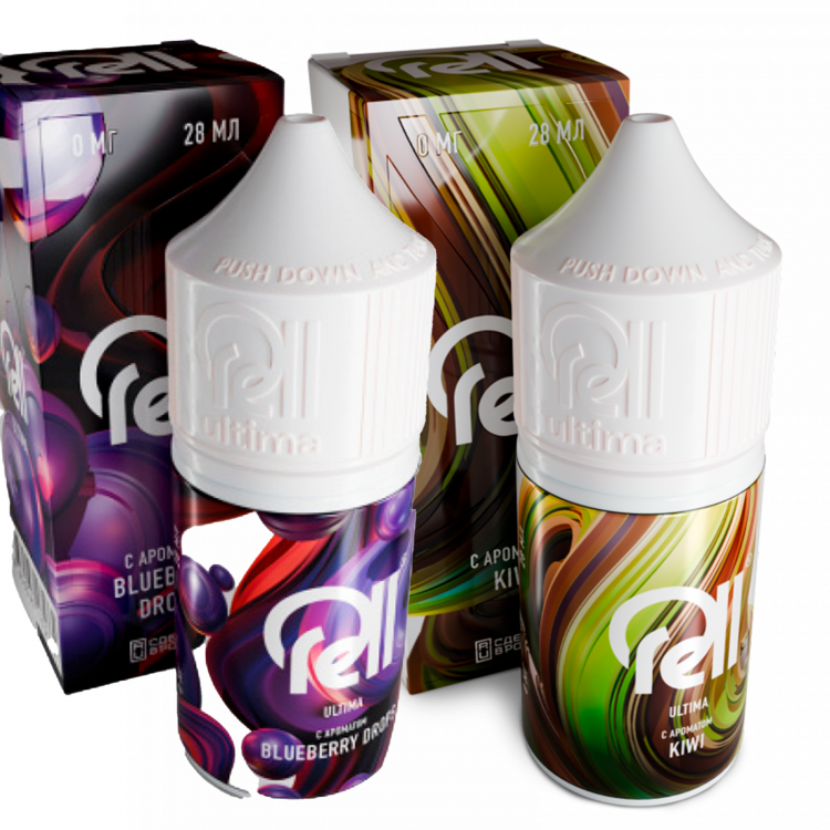 Жидкость Rell Ultimate Salt - Blueberry Orange (Черника Апельсин) 30 мл (20 мг)
