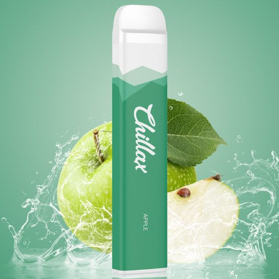 Одноразовая электронная сигарета Chillax 1200 - Apple (Яблоко)