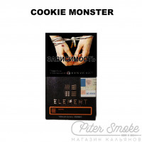 Табак Element Земля - Cookie Monster (Земляничное печенье) 40 гр