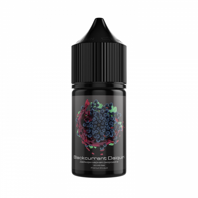 Жидкость SOAK L Salt - Blackcurrant Daiquiri (Дайкири с черной смородиной) 10 мл (20мг)