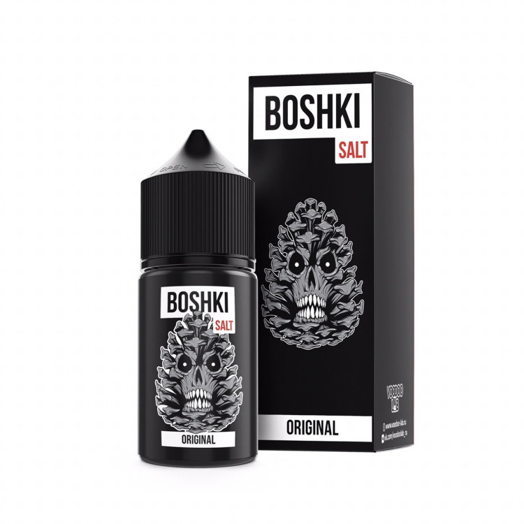Жидкость BOSHKI SALT STRONG - Original (Еловые шишки) 30 мл