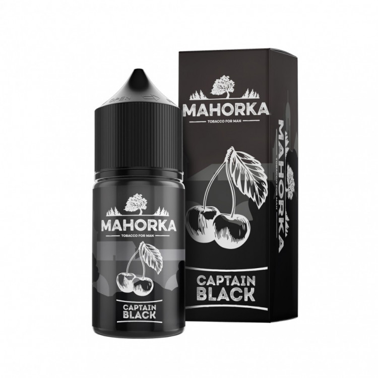 Жидкость Mahorka Salt Strong - Captain Black 30 мл (20 мг)