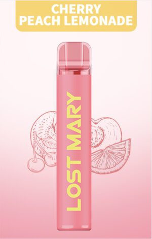 Одноразовая электронная сигарета Lost Mary CM 1500 - Cherry Peach Lemonade (Вишня Персик Лимонад)