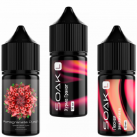 (МЦ) Жидкость SOAK L Salt - Rose Grape (Роза виноград) 30 мл (20 мг)