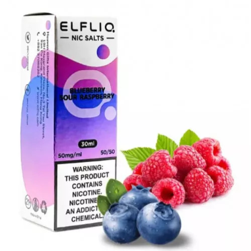 Жидкость Elf Liq Salt - Черника, кислая малина 30мл (20 мг)