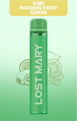 Одноразовая электронная сигарета Lost Mary CM 1500 - Kiwi Passion Fruit Guava (Киви Маракуйя Гуава)
