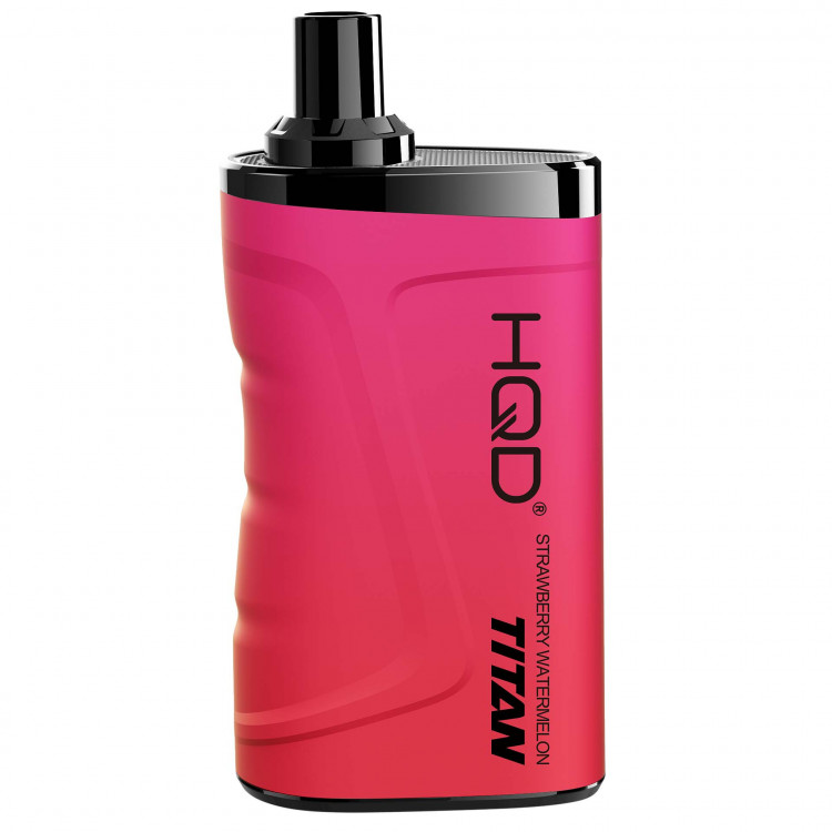 Одноразовая электронная сигарета HQD TITAN - Strawberry Watermelon (Клубника Арбуз)