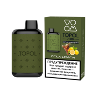 Одноразовая электронная сигарета TOPOL 7000 - Cola Lemon (Кола и лимон)