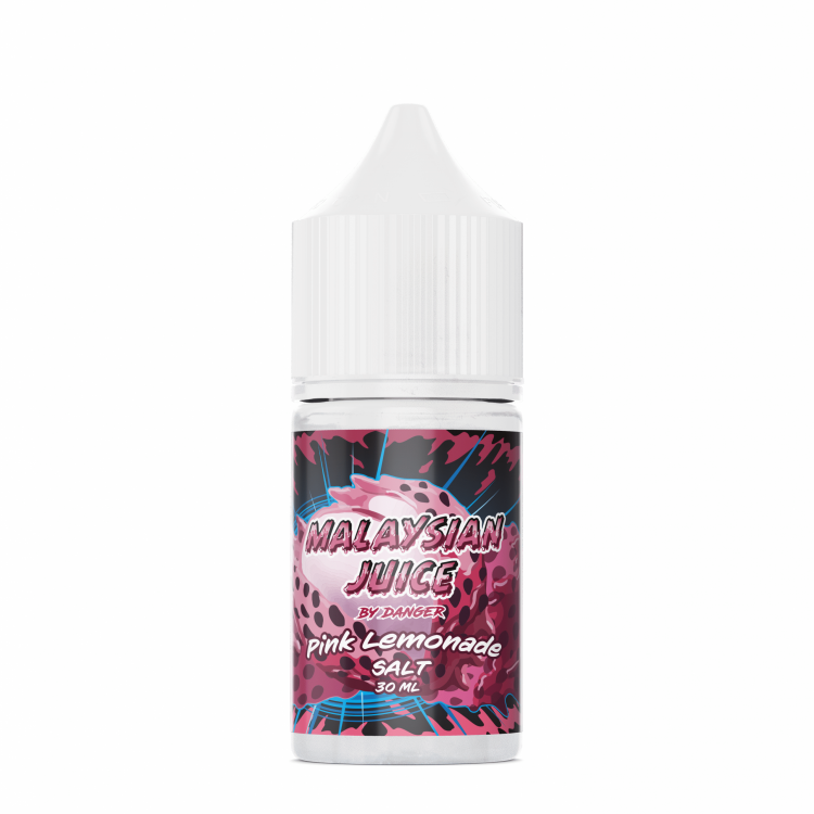 Жидкость Malaysian Juice Salt - Pink Lemonade (Лимонад с Земляникой и Личи) 30 мл
