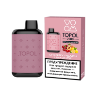 Одноразовая электронная сигарета TOPOL 7000 - Cherry Peach Lemonade (Вишневый лимонад с персиком)