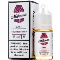 Жидкость The Milkman Salt - Crumbleberry (Выпечка, крем, малина) 30мл (20 мг)