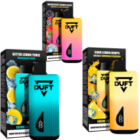 (М) Одноразовая электронная сигарета Duft 10000 - Grape Chupa Oops (Виноградный чупа-чупс)