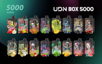 Одноразовая электронная сигарета UDN BOX 5000 - Strawberry ice cream (клубничное мороженое)