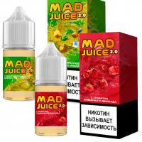 Жидкость Mad Juice light Salt - Прохладный виноград и малина 30 мл (20 мг)