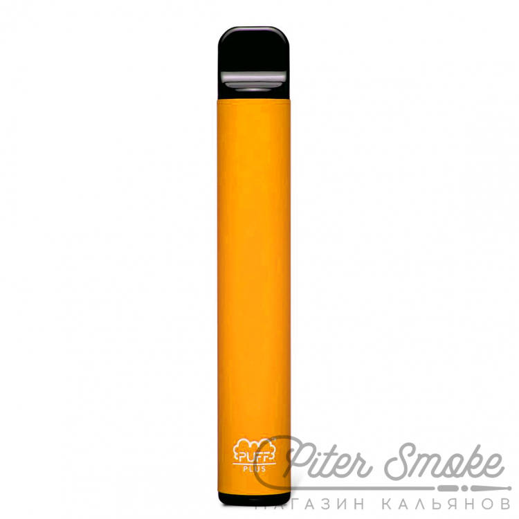 Одноразовая электронная сигарета PUFF BAR Plus - Peach Ice (Ледяной Персик)