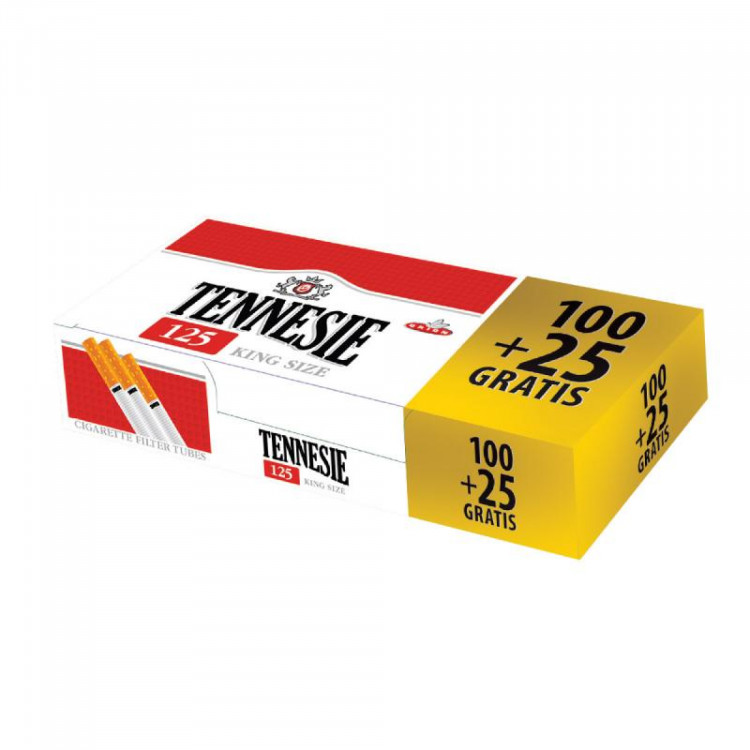 Гильзы сигаретные Tennesie 125 шт