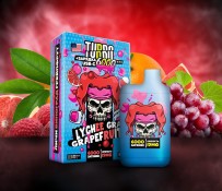 Одноразовая электронная сигарета Turbo 6000 - Grape, Lychee, Grapefruit