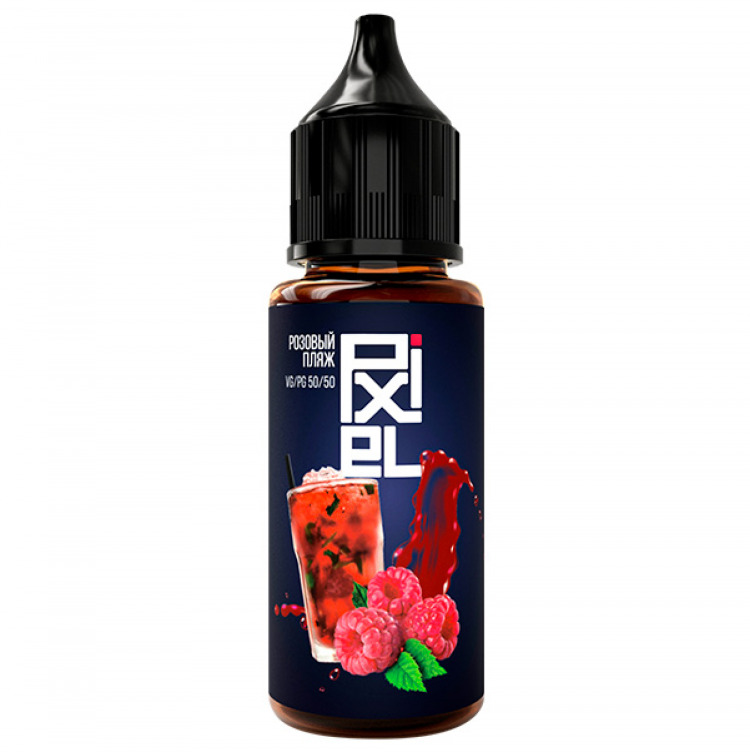 Жидкость Pixel Salt - Розовый пляж 30 мл (20 мг)
