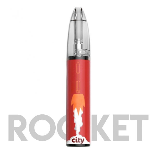 Одноразовая электронная сигарета City Rocket - Кассиопея (Маракуйя, Манго)