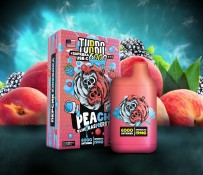 Одноразовая электронная сигарета Turbo 6000 - Peach, Blackberry