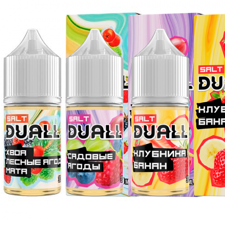 Жидкость DUALL Salt Light - Смородина Чай Хвоя  30 мл (20 мг)