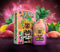 Одноразовая электронная сигарета Turbo 6000 - Peach, Mango, Pineapple