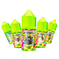 Жидкость Catswill Sour Strong Salt - Черничный Лимонад с малиной 30 мл (20 Strong)