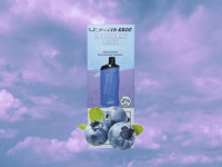 Одноразовая электронная сигарета UDN GEN 6500 - Blueberry Razz (Черника малина лимон)