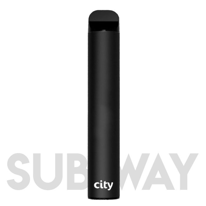 Одноразовая электронная сигарета City Pod Subway - Нью-Дели (Манго, Персик, Арбуз)